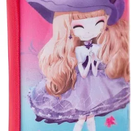 givni mart Pink Girl Nature Art Canvas Pencil Box-picture-38