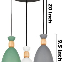 ayoulights Cluster set Hanging Shade Light,Green, Chandelier Lamp Shade image 2