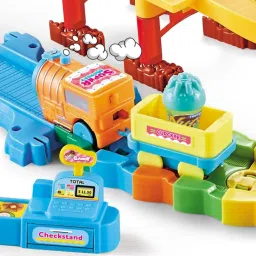 Roller Coaster Sweet Train Game 46 Car Track Toy For Kids Fun-24
