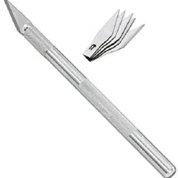 diacia Detail Pen Knife with 5 Interchangeable Sharp Blades for Carving & Mat Cutting image 4