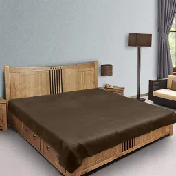 210 TC Polyester Double Solid Flat Bedsheet-11