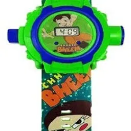 Chota Bheem Projector Digital Watch With 24 Images for Kids-35