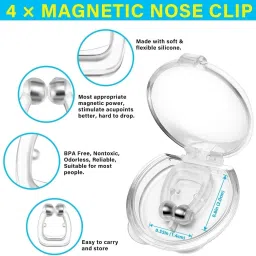 Anti Snoring Devices for Men and Women Soft Silicon Nose Clip | Unisex Snoring Anti-snoring Device-image-23