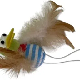 Play Bird Catnip & Rattle Toy for Cats, Interactive Feathered Fun, 2 Piece Sponge Fetch Toy, Soft Toy For Cat-image-48