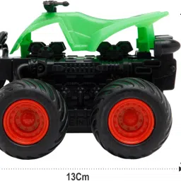 Friction Bike Big Single Green-23