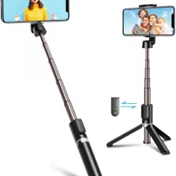 NKL Perfect Selfie Stick Extendable with Bluetooth Remote, Lightweight_88 Bluetooth Selfie Stick-picture-14