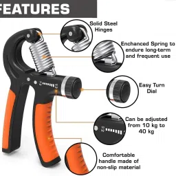 Adjustable hand grip exerciser Hand Grip/Fitness Grip-image-76