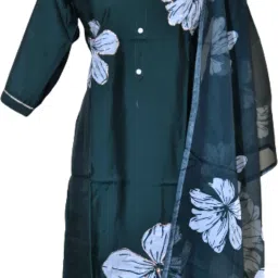 Art Silk Women Churidar-image-80