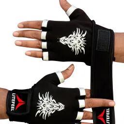 WRIST SUPPORTS GLOVES FOR WORKOUT Skating Gloves-picture-10