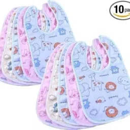Baby Button Bibs Apron for Waterproof3401-image-35