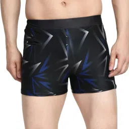 Black Printed Swimsuit Shorts Trunk Swimming Costume For Men Printed Men Trunk Multicolor Swimsuit-image-39