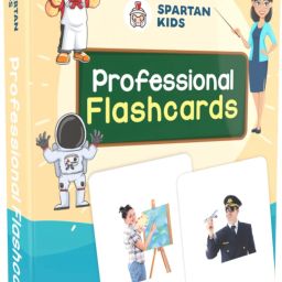 Spartan Kids Professional Flash Cards - 27 Cards Set (1-6 Years)-27