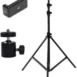 NEELTREDE 2.1 Meters universal Mobile Tripod Stand with Mobile Hold rAdjustable Monopod Kit-27
