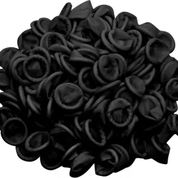 Pack of 50 Pieces Antistatic Rubber Finger Cots Latex Safety Gloves-2