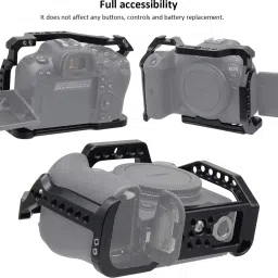 Axcess Filmmaking Rig with Dual Cold Shoe 1/4 Mounting Points and 3/8Arri Locating Hole Camera Rig image 3