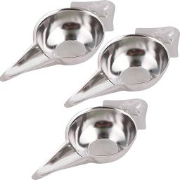 Stainless Steel Baby Feeder Spoon Paladai Bondla (Flat Bottom) for New Born Baby - 60 ml-image-37