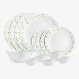Pack of 17 Opalware Dazzle Tropical Lagoon |Crockery| Dinner Set-25