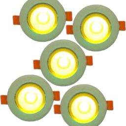 6 Watt Round LED COB Warm White Focus Light for (Set 5) POP/ Recessed Ceiling Light Ceiling Lamp-image-13