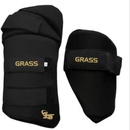 Right hand boys black Cricket Thigh Guard-image-48