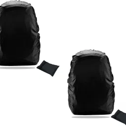 ZORKO Waterproof Travel Camping Hiking Backpack Dust Rain Cover pack of 2 Waterproof Laptop Bag Cover, School Bag Cover, Trekking Bag Cover-image-22
