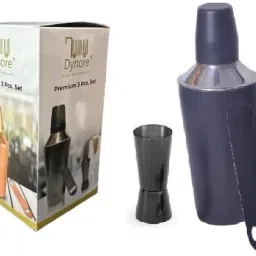 Stainless Steel Black 3 Pcs Bar Set 3 - Piece Bar Set-image-87