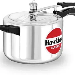 Aluminium 5 Litre Classic Pressure Cooker, Tall Design Inner Lid Cooker 5 L Pressure Cooker-15
