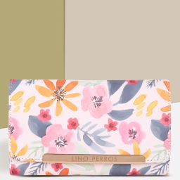 Women Casual Multicolor Artificial Leather Wallet-image-49