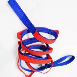 Belt 10 Loop Options with Extra Safe Adjustable Polyester Yoga Strap-17