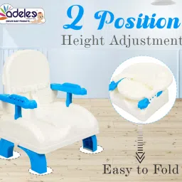 Height Adjustment Honey Bee Folding Jelly Chair With 3 Position Full Size Tray Bouncer-14