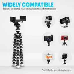 ESN 999 Flexible Gorilla Tripod for Mobile Phone, DSLR & Action Cameras Tripod image 3