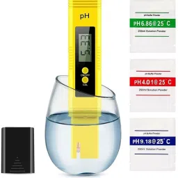 Auto PH Meter for High Accuracy with 0.00-14.00ph Tester & Water Quality Test Digital pH Meter-12