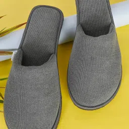 Home Slippers for Men Winter House Indoor Bedroom Room Warm Soft Cloth Chappal Men Slippers-19
