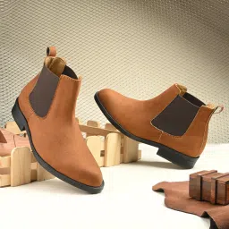 Vellinto Royal CHESTNUT Chelsea Boots For Men ll Formal Boots For Men Boots For Men-image-84