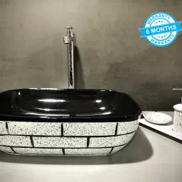 Ultra Premium Designer Ceramic Wash Basin(INT) (18*13*5.1)(INT) Table Top Basin-image-65