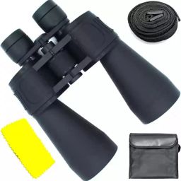 Bushne Zoomable 60x90 Waterproof Portable Black Binocular Clear Focus Monocular Binoculars-10
