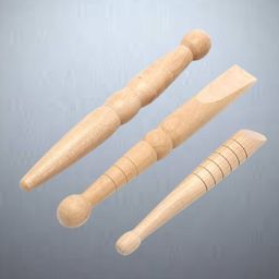 Acupression Wooden Foot Leg Reflexology Wooden Solar Powered Massage Stick (J) Reflexology Wooden Needle Massage Stick For Relaxation Acupuncture (J) Massager-image-18