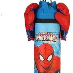Blend Marvel Spiderman Boxing Set with 2 Gloves & 1 Headgear (Small)-17