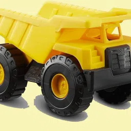 Big Size Heavy Duty Friction Dumper Toy Truck | Flexible Plastic-140-31