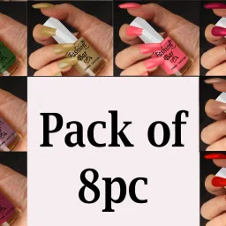 Distinctive And Attractive Color Nail Polish Combo Set WW8E20 Multicolor-3