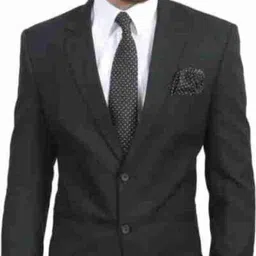 fashion villa Men Solid Single Breasted Festive & Wedding Blazer-picture-9