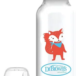 Narrow Option+ Transition Bottle with Sippy Spout 1-Pack, Fox-image-6