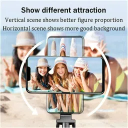 SANNO WORLD Bluetooth Selfie Stick with Wireless Remote And Extended Tripod Stand Bluetooth Selfie Stick image 4