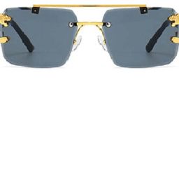 mcstan UV Protection Rectangular Sunglasses (Free Size) image 3