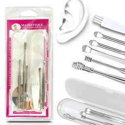 6-Piece Ear Wax Cleaning Kit Ear Dust Remover Tool-image-34