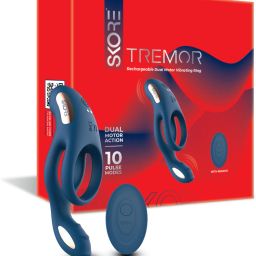 SKORE Tremor Rechargable Dual Motor | 10 Modes | Personal Vibrating Massager-image-58