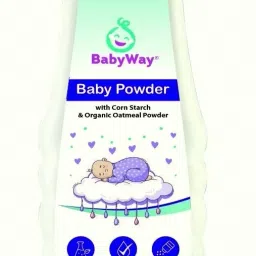 baby powder for, corn starch & organic oatmal powder 150gm, 2pcs.-image-34