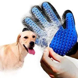Pet Grooming Glove - Gentle Deshedding Brush Glove - Efficient Pet Hair Remover Basic Comb for Cat, Dog-image-73