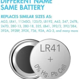 flysmart AG3 SR41 1.5V Alkaline Button Coin Cell for Watch Battery image 2