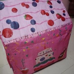 Girls Birthday Play Tent | Candy House Look-image-97
