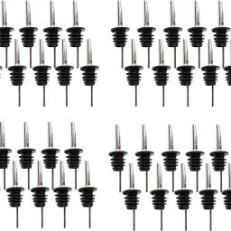 Stainless Steel 50 Pcs Wine Pourers Bar Set-image-6